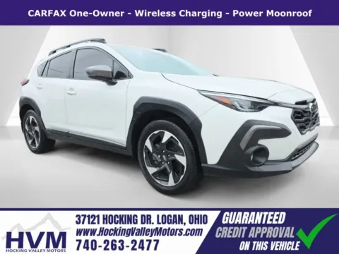 White 2024 Subaru Crosstrek Limited for sale in Logan, OH