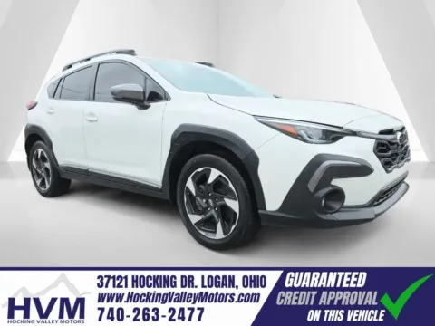White 2024 Subaru Crosstrek Limited for sale in Logan, OH