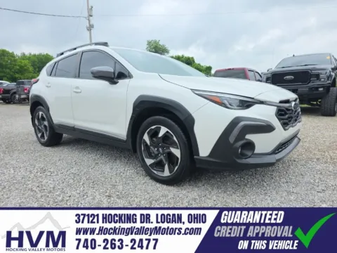 White 2024 Subaru Crosstrek Limited for sale in Logan, OH