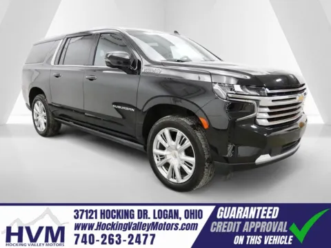 Black 2021 Chevrolet Suburban High Country for sale in Logan, OH