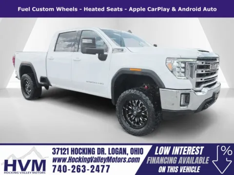 White 2022 GMC Sierra 2500HD SLE for sale in Logan, OH