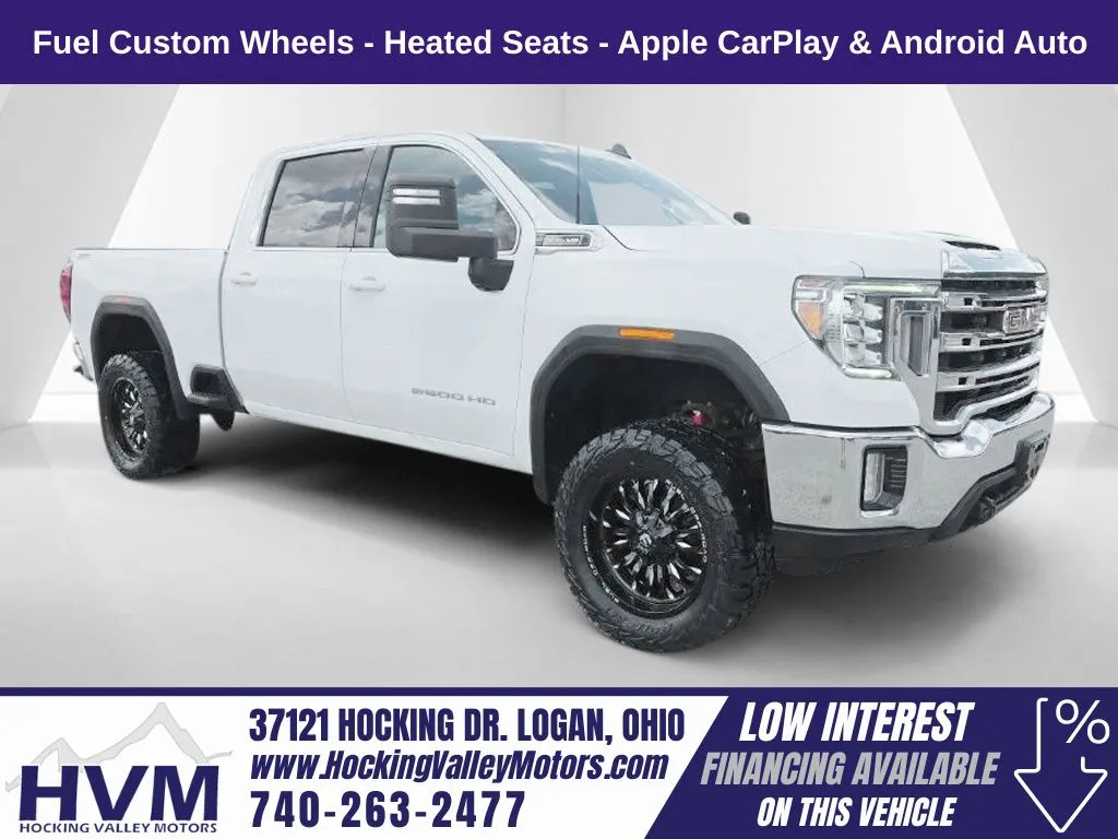 White 2022 GMC Sierra 2500HD SLE for sale in Logan, OH