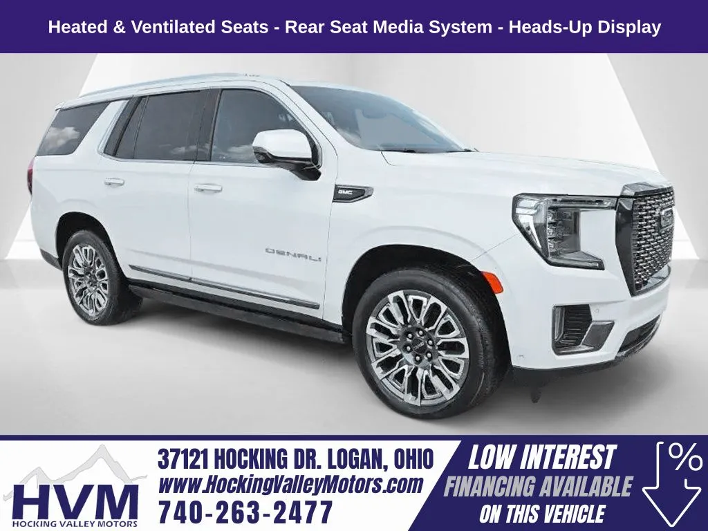 White 2023 GMC Yukon Denali Ultimate for sale in Logan, OH