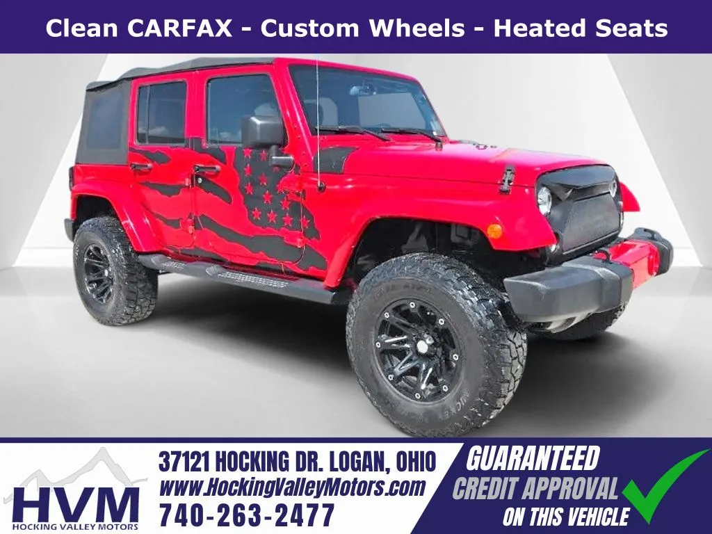 2016 Jeep Wrangler Unlimited Sahara for sale in Logan, OH