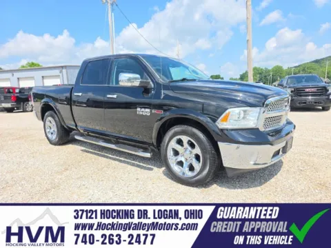 Black 2015 Ram 1500 Laramie for sale in Logan, OH