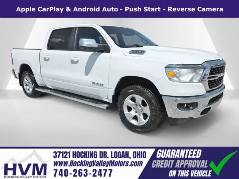 White 2022 Ram 1500 Big Horn/Lone Star for sale in Logan, OH