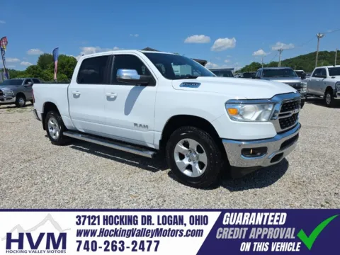 White 2022 Ram 1500 Big Horn/Lone Star for sale in Logan, OH