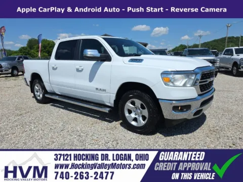 White 2022 Ram 1500 Big Horn/Lone Star for sale in Logan, OH