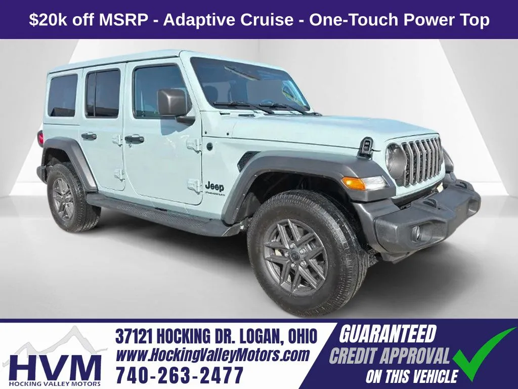 Unknown 2024 Jeep Wrangler Sport S for sale in Logan, OH