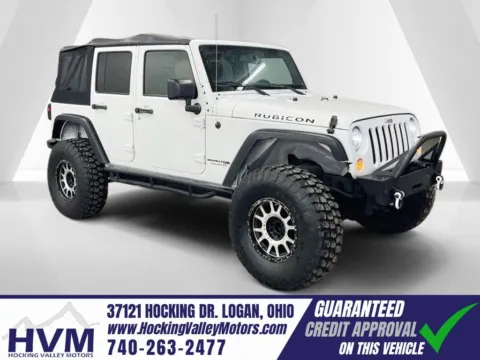 White 2018 Jeep Wrangler JK Unlimited Rubicon for sale in Logan, OH