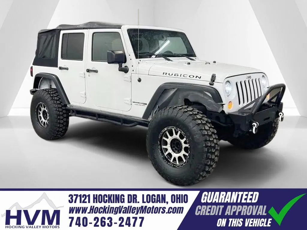 White 2018 Jeep Wrangler JK Unlimited Rubicon for sale in Logan, OH