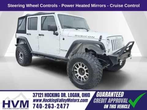 White 2018 Jeep Wrangler JK Unlimited Rubicon for sale in Logan, OH