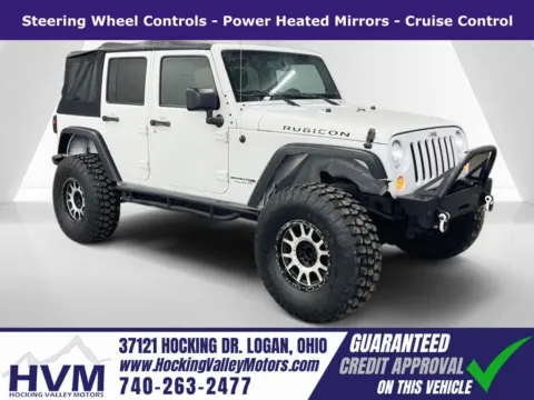 White 2018 Jeep Wrangler JK Unlimited Rubicon for sale in Logan, OH