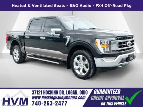 Black 2021 Ford F-150 Lariat for sale in Logan, OH