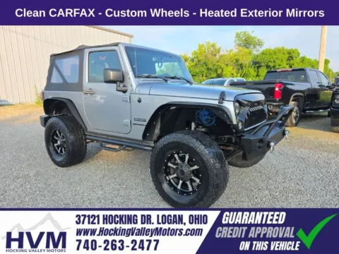 Silver 2017 Jeep Wrangler Sport for sale in Logan, OH