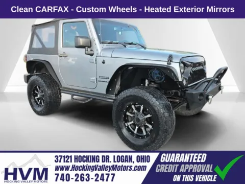Silver 2017 Jeep Wrangler Sport for sale in Logan, OH