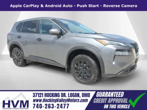 Gray 2021 Nissan Rogue S for sale in Logan, OH