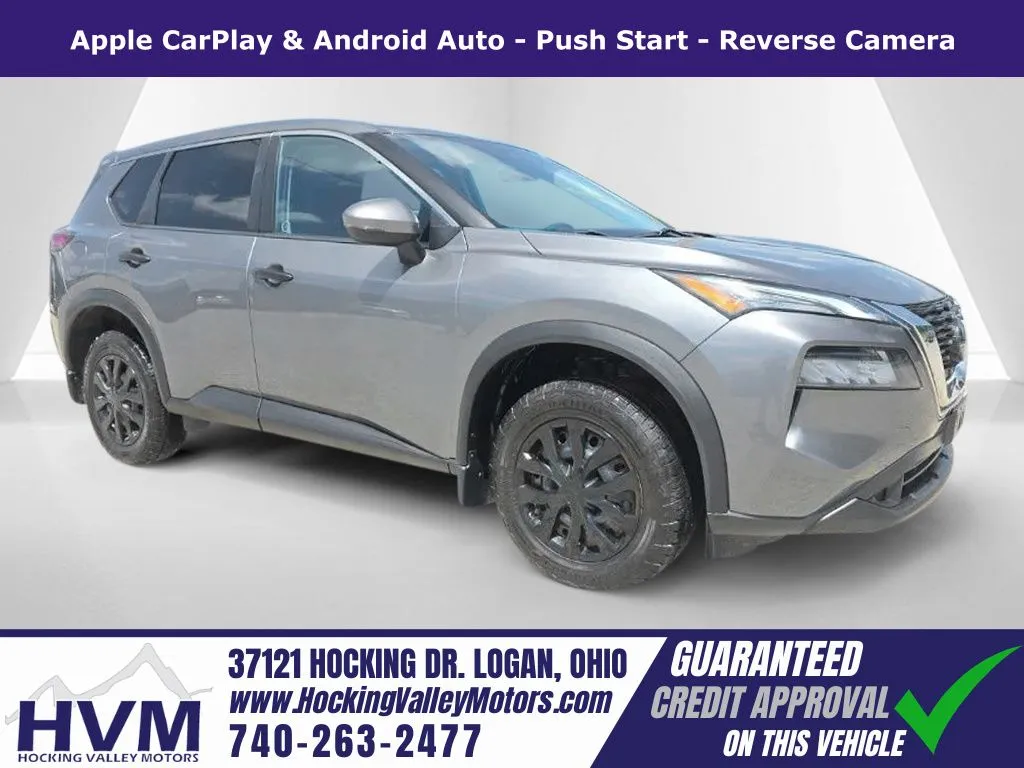 Gray 2021 Nissan Rogue S for sale in Logan, OH