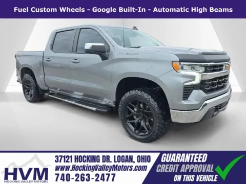 Gray 2023 Chevrolet Silverado 1500 LT for sale in Logan, OH