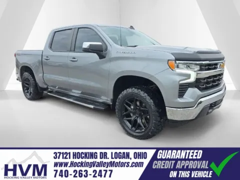 Gray 2023 Chevrolet Silverado 1500 LT for sale in Logan, OH