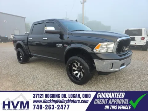 Black 2018 Ram 1500 Big Horn for sale in Logan, OH