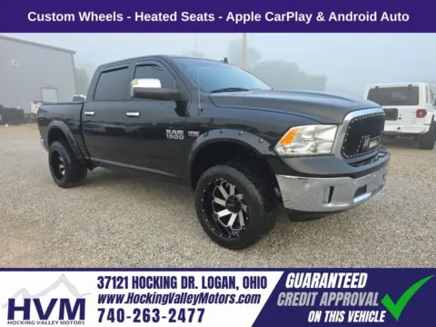 Black 2018 Ram 1500 Big Horn for sale in Logan, OH