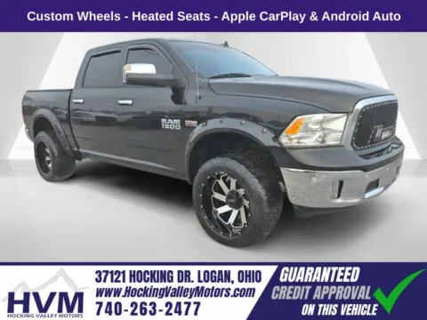 Black 2018 Ram 1500 Big Horn for sale in Logan, OH