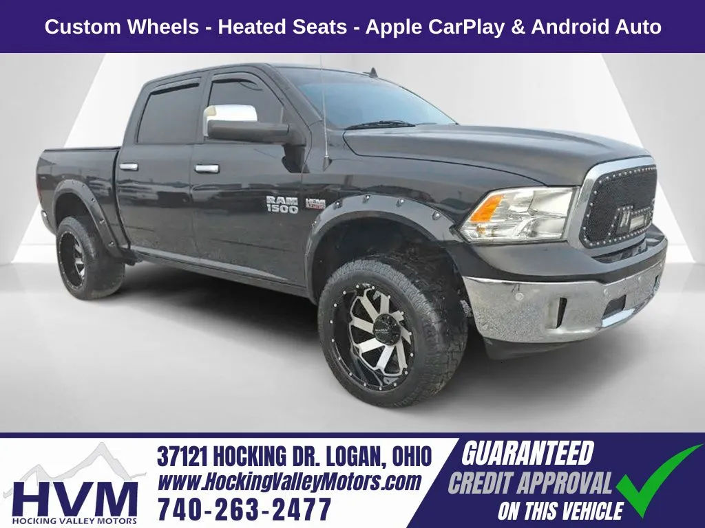 Black 2018 Ram 1500 Big Horn for sale in Logan, OH