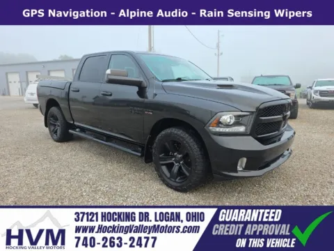 Black 2017 Ram 1500 Night for sale in Logan, OH