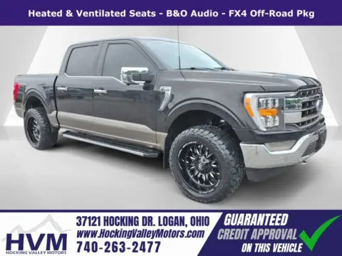Black 2021 Ford F-150 Lariat for sale in Logan, OH