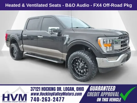 Black 2021 Ford F-150 Lariat for sale in Logan, OH