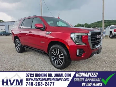 Red 2023 GMC Yukon AT4 for sale in Logan, OH