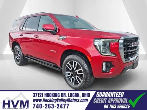 Red 2023 GMC Yukon AT4 for sale in Logan, OH