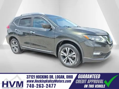 Green 2017 Nissan Rogue SL for sale in Logan, OH