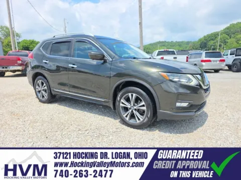 Green 2017 Nissan Rogue SL for sale in Logan, OH