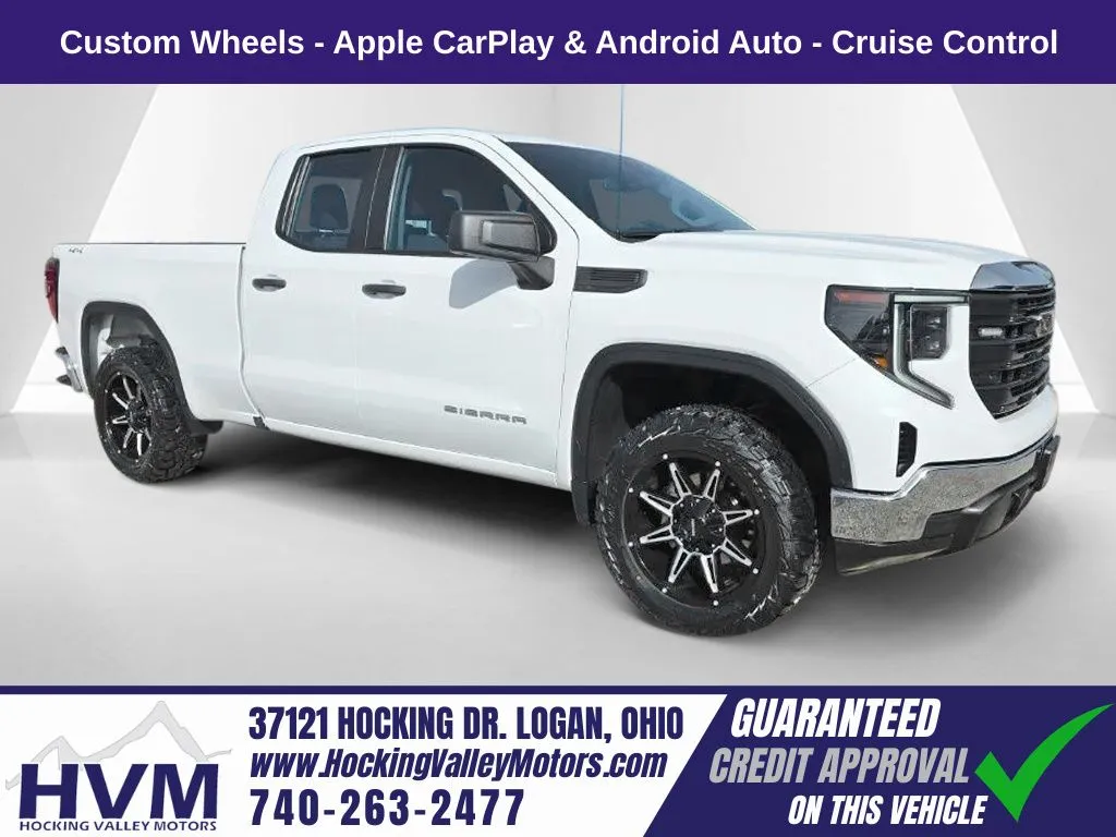 White 2023 GMC Sierra 1500 Pro for sale in Logan, OH