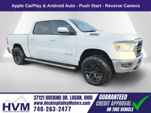 White 2022 Ram 1500 Big Horn/Lone Star for sale in Logan, OH