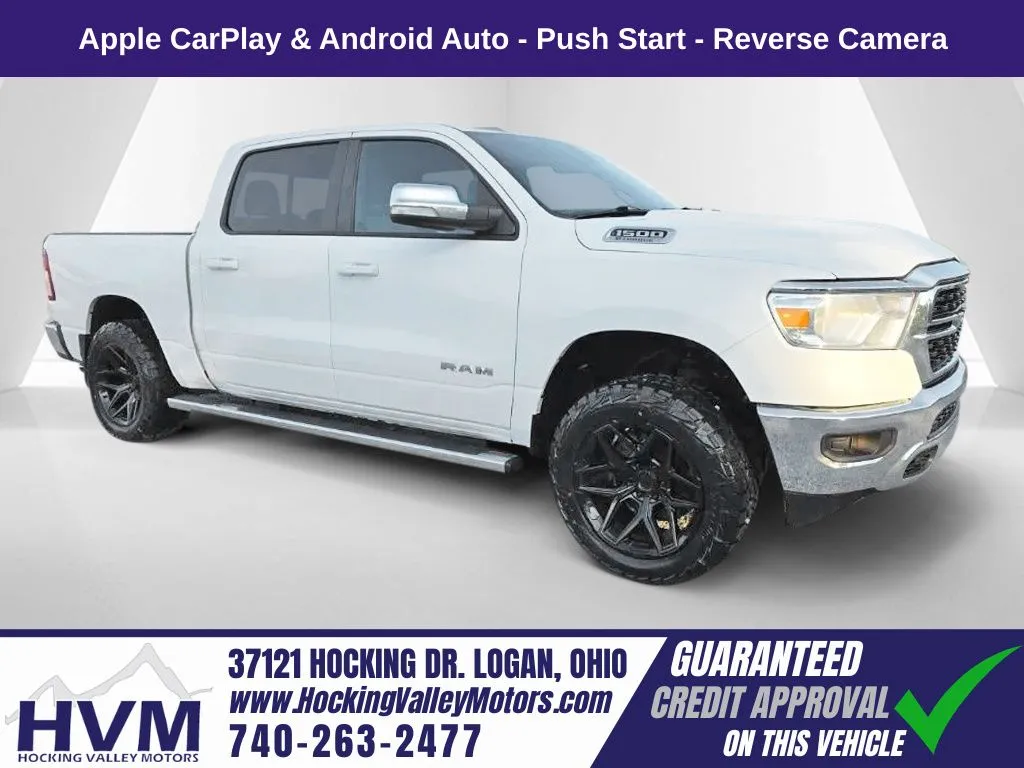White 2022 Ram 1500 Big Horn/Lone Star for sale in Logan, OH