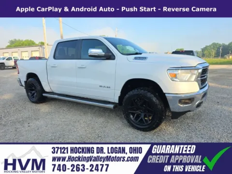 White 2022 Ram 1500 Big Horn/Lone Star for sale in Logan, OH