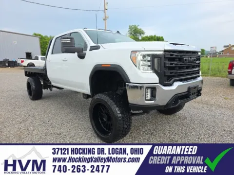 White 2022 GMC Sierra 2500HD SLE for sale in Logan, OH