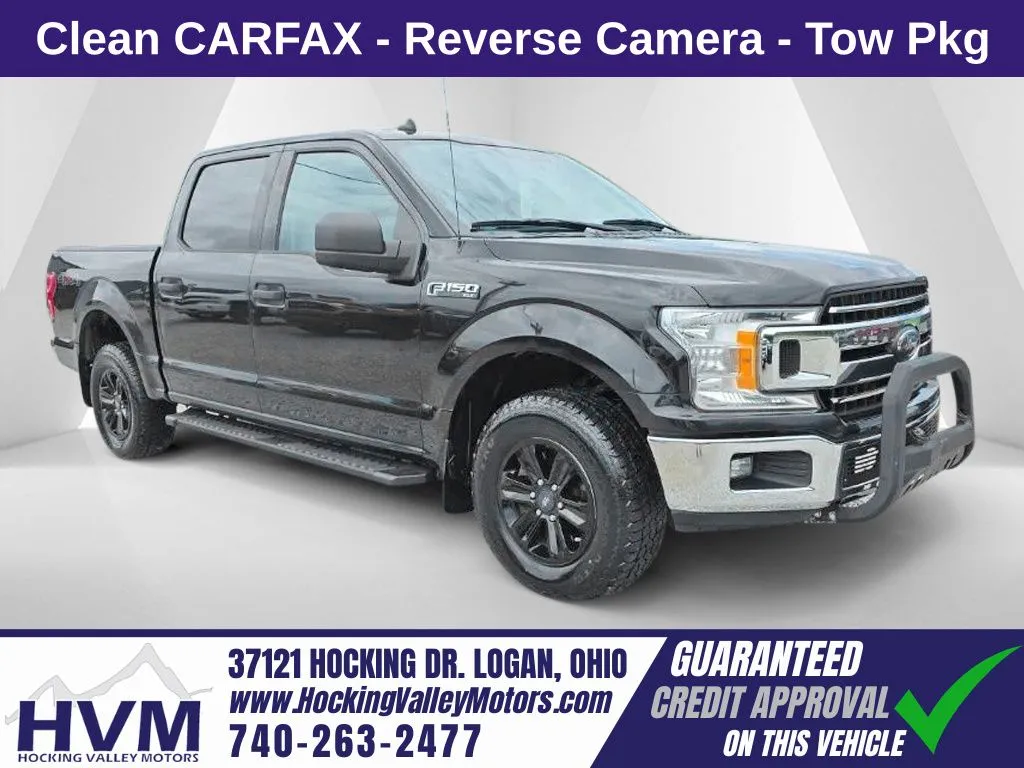 Black 2019 Ford F-150 XLT for sale in Logan, OH