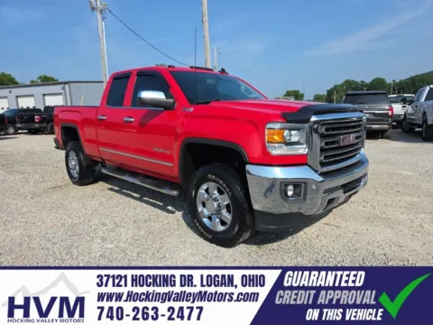 Red 2018 GMC Sierra 2500HD SLT for sale in Logan, OH