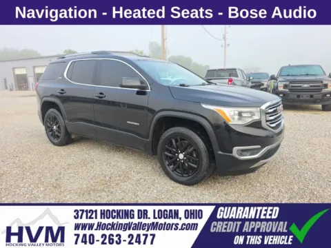 Black 2019 GMC Acadia SLT-1 for sale in Logan, OH