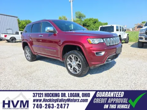 Red 2020 Jeep Grand Cherokee Overland for sale in Logan, OH
