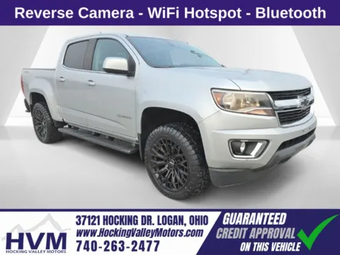 Silver 2016 Chevrolet Colorado LT for sale in Logan, OH