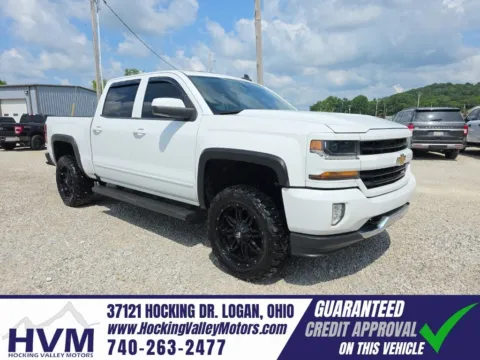 White 2017 Chevrolet Silverado 1500 LT for sale in Logan, OH