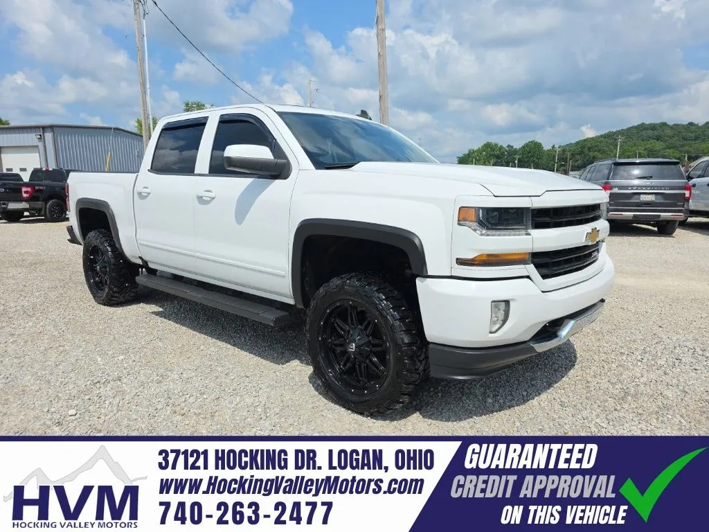 White 2017 Chevrolet Silverado 1500 LT for sale in Logan, OH