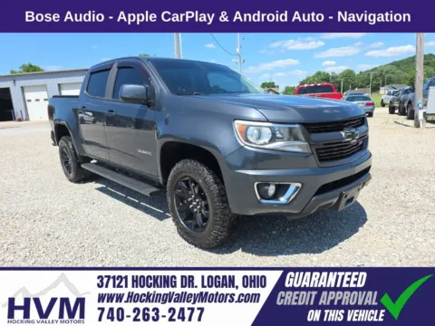 Gray 2017 Chevrolet Colorado Z71 for sale in Logan, OH