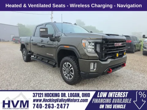 Green 2022 GMC Sierra 2500HD AT4 for sale in Logan, OH