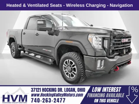 Green 2022 GMC Sierra 2500HD AT4 for sale in Logan, OH